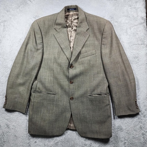 Ralph Lauren Other - Ralph Lauren Blazer Mens 44R Brown Houndstooth Wool Tweed Sport Coat Canada